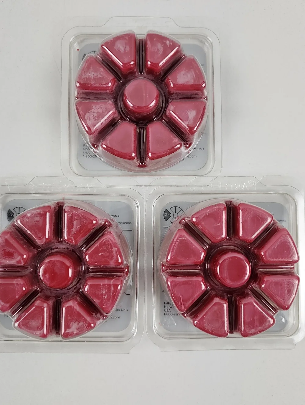 PartyLite After Dark Cashmere Cassis Wax Melts (3) Pack Bundle - Picture 2 of 4